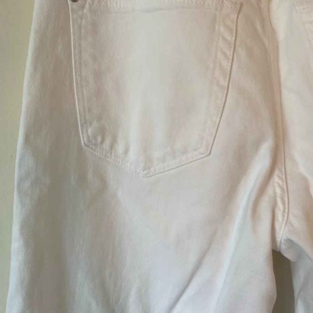 NWT WHITE ZARA MOM FIT DENIM JEANS SZ 6 - Picture 8 of 12